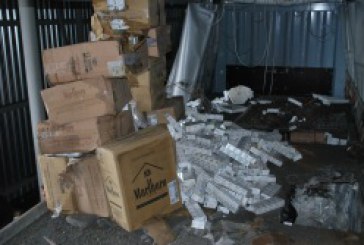 „Miracol” a la Moldova: captura-recurd de ţigări de contrabandă s-a înjumătăţit