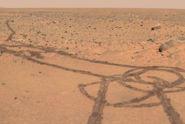 Un penis gigant desenat a fost descoperit pe Marte.