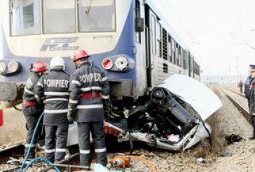 O familie din Republica Moldova a fost spulberată de un tren în România