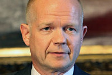 Ministrul britanic de externe William Hague va face o vizită la Chişinău luni 5 mai