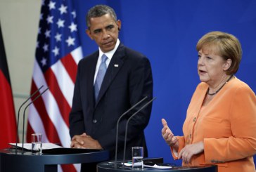 Statele Unite și Germania sînt unite în hotărîrea lor de a impune costuri Rusiei pentru acțiunile ei în Ucraina
