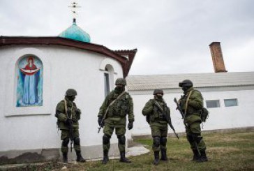 Cazacii ruşi au DEVASTAT o biserică ortodoxă în Crimeea VIDEO
