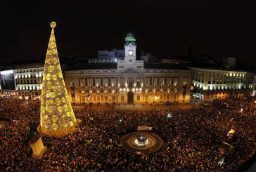 La Madrid, mii de persoane sărbătoresc Anul Nou cu o zi înainte – VIDEO