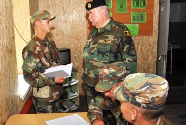Conducerea Ministerului Apărării şi Armatei Naţionale a efectuat o vizită de lucru la Baza Militară de Instruire a Armatei Naţionale de la Bulboaca