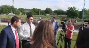 Teren de mini-fotbal, inaugurat în sectorul Nistreana VIDEO