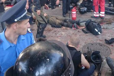 Ciocniri violente la Kiev soldate cu un mort și aproape o sută de răniți (VIDEO)