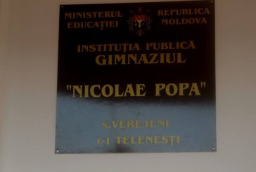 Școala din Verejeni, Telenești a fost numită în memoria unui pompier căzut la datorie  VIDEO
