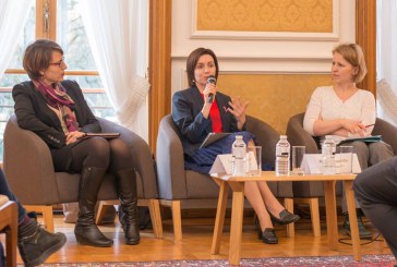 Maia Sandu a vorbit despre experienţa sa la dezbaterile :„Lideri femei: Soluția pentru pace și securitate”