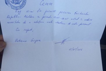 Grigore Petrenco a prezentat permisiunea judecătorului de a părăsi pe câteve zile Republica Moldova