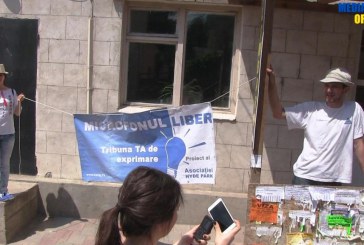 Orheiul, primul pe traseul MICROFONULUI LIBER al activistului Brega VIDEO