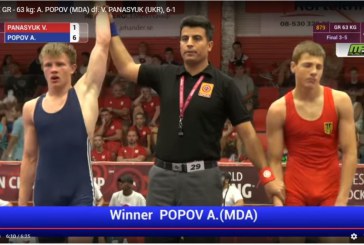 Orheianul Anatol Popov a devenit medaliat cu bronz la campionatul de lupte din Stokholm VIDEO