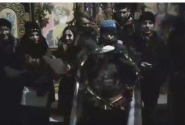 De Crăciunul pe stil vechi Orheiul a fost colindat de o ceată de la biserica românească din oraș VIDEO