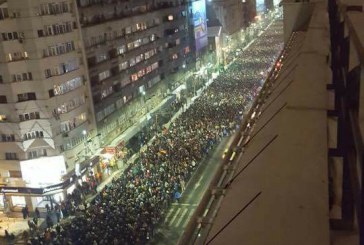 Mari proteste de stradă în România împotriva intenției guvernului PSD-ALDE de a grația deținuții pentru corupție