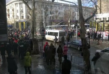 Protestul vânzătorilor din Piața Centrală a survenit în urma unor percheziții