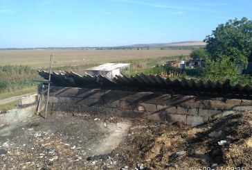 Pompierii din Orhei au intervenit la un incendiu în Mălăiești FOTO