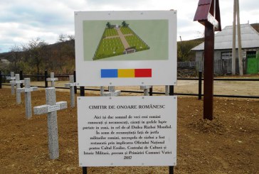 La Tabăra,Orhei a fost reinaugurat oficial cimitirul ostașilor români