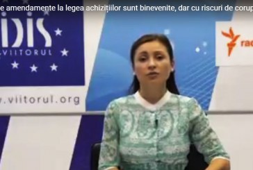 Noile amendamente la legea achizițiilor sunt binevenite, dar cu riscuri de corupție