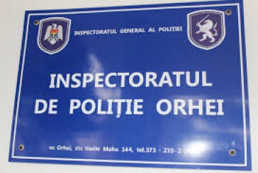 Un bărbat suspectat de omor reținut de polițiștii din Orhei