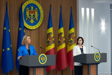 UE e gata să sprijine și mai mult Moldova decât a făcut-o până acum, Federica Mogherini