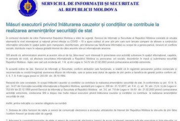 Site-urile care publică știri false vor fi blocate în perioada stării de urgență