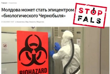 Pe fundalul pandemiei de COVID-19, revin „dezvăluirile” despre laboratoare secrete în Moldova care „produc boli periculoase”