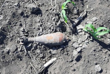 O muniție veche a fost descoperită la Orhei FOTO