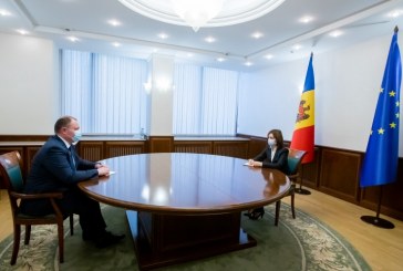 Președintele Republicii Moldova, Maia Sandu, a discutat despre situația curentă din țară cu Prim-ministrul în exercițiu, Aureliu Ciocoi