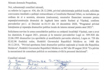 Consilierii din opoziție solicită convocarea CR Orhei pentru o chestiune de milioane