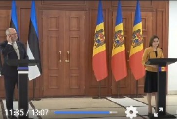 Estonia sprijină parcursul european al Republicii Moldova