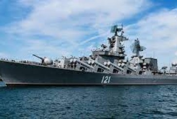 Nava amiral a flotei ruse de la Marea Neagră, ”grav avariată” / Ucrainenii spun că au lovit-o cu rachete Neptun: ”S-a dus exact unde i-au spus soldații de pe Insula Șerpilor”