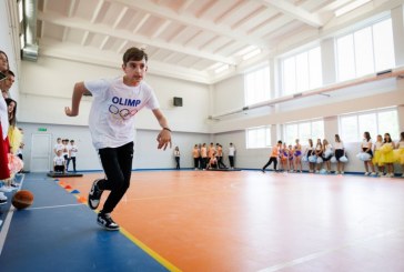 Sala de sport a Liceului „Alexandru Donici” din Peresecina, Orhei, a fost renovată cu sprijinul american