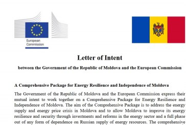 Mai multe acțiuni sunt cerute de UE de la autoritățile moldovenești pentru obținerea finanțării promise în sumă de 310 milioane de euro. Printre ele obținerea unui nou instrument financiar de la BERD