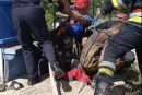 Un bărbat a fost salvat de salvatori după ce a căzut într-o fântână în raionul Orhei