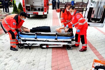 Echipa SAMU Orhei la exercițiul interdepartamental în teren