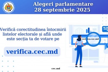 Cum poți afla care este secția ta de votare și corecta datele din listele electorale